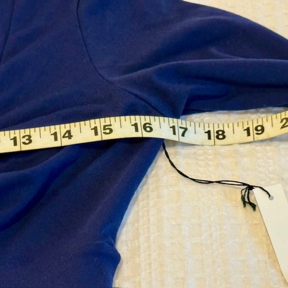 NWT Susana Monaco Navy Blue Dress Size Medium - Picture 8 of 10